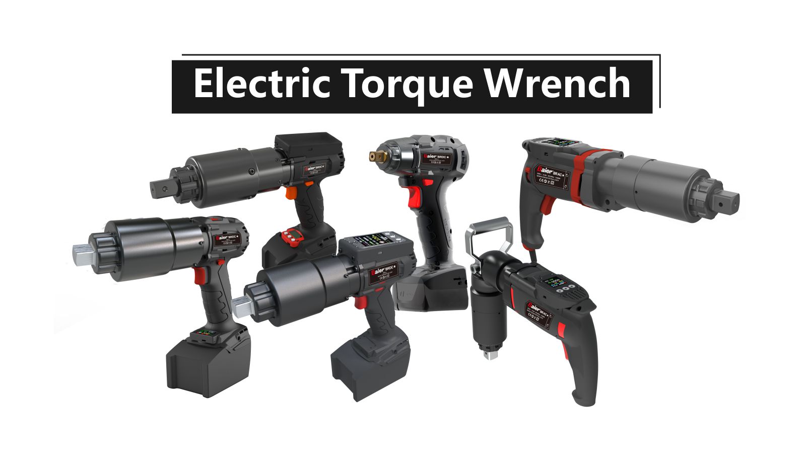 Baier Electric Torque Wrenches BRAC et BRDC