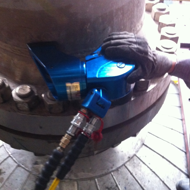 Clé dynamométrique hydraulique à boulon métrique RTA