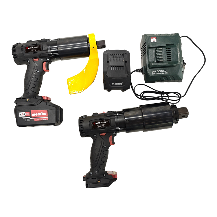 Bair BRDC-SS Clé dynamométrique intelligente sans fil 50-12 000 Nm Outil dynamométrique à batterie robuste avec moteur Metabo allemand pour distributeurs industriels