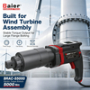 Clé dynamométrique électrique enfichable BRAC-S5000 avec moteur Metabo pour l'assemblage d'éoliennes