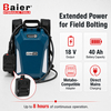 Batterie au lithium pour sac à dos 18 V, 40 Ah, pour clés dynamométriques sans fil Baier