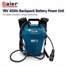 Batterie au lithium pour sac à dos 18 V, 40 Ah, pour clés dynamométriques sans fil Baier